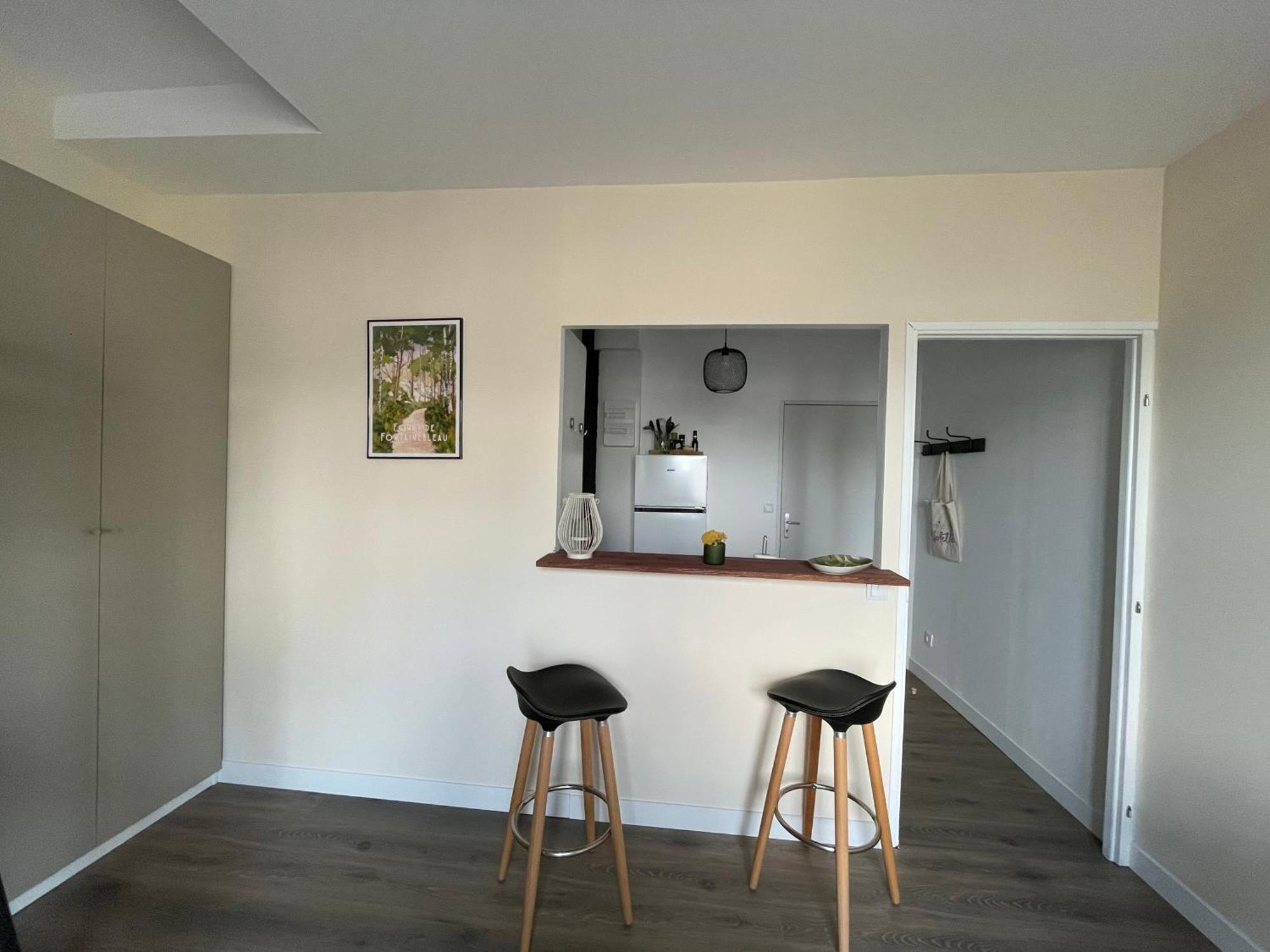 Studio 4 Emplacement Ideal Entre Chateau Et Centre Фонтенбло Экстерьер фото